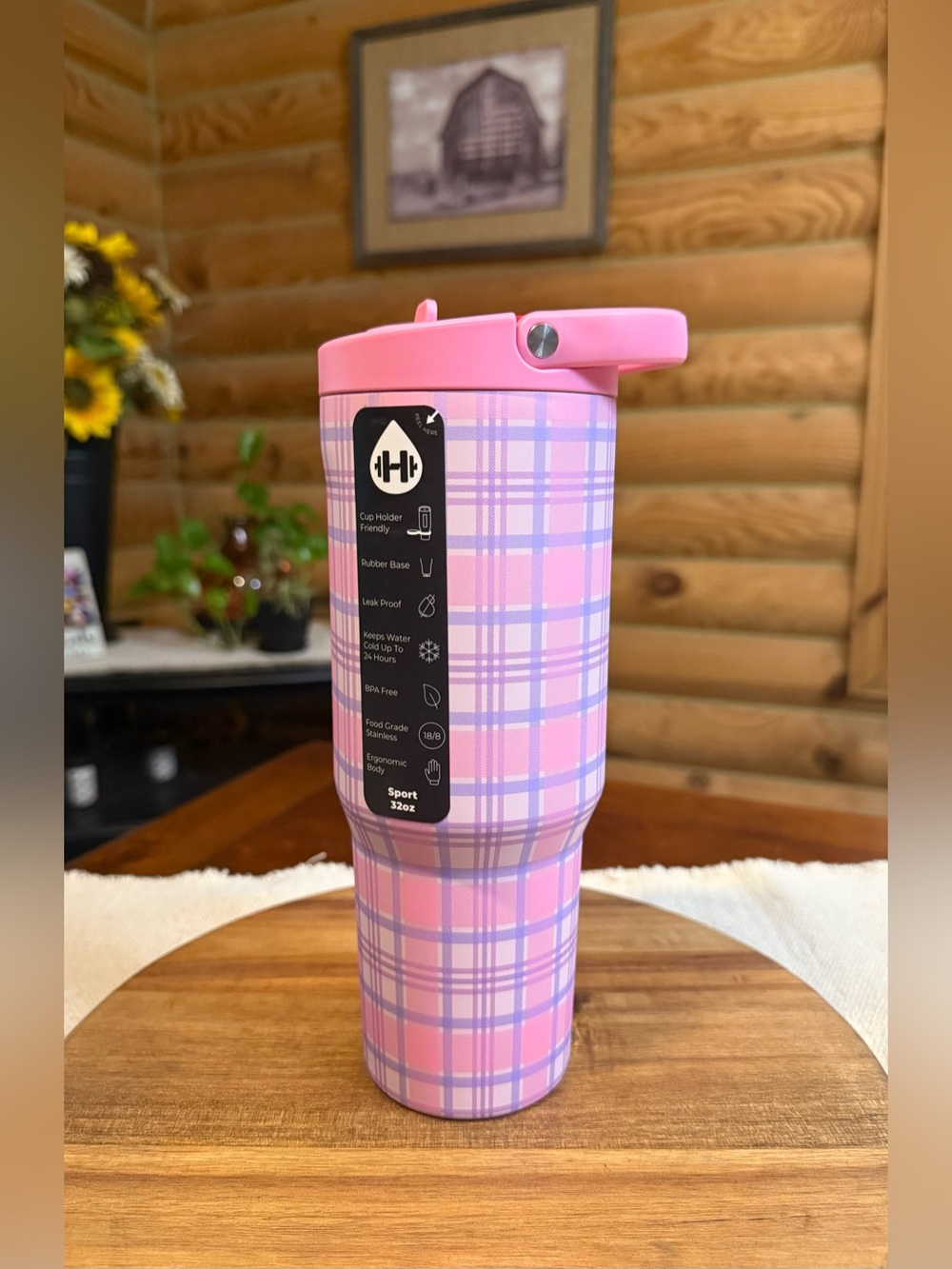 DAYDREAM HydroJug 32oz Sport Water Bottle • LEAKPROOF